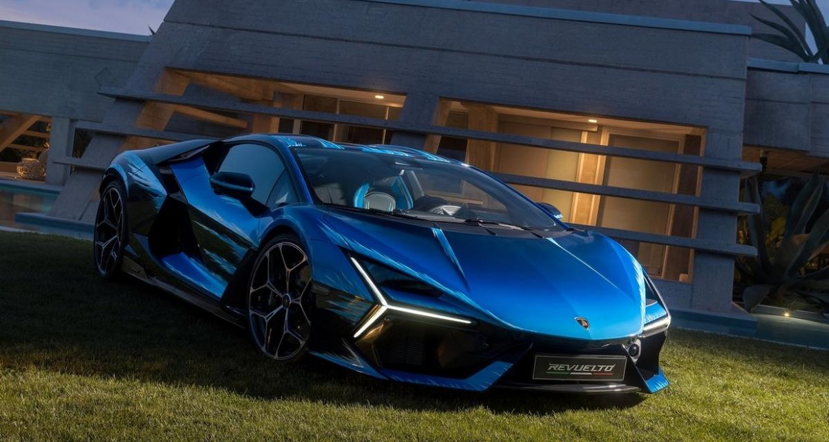 475 heures de peinture pour cette Lamborghini Revuelto