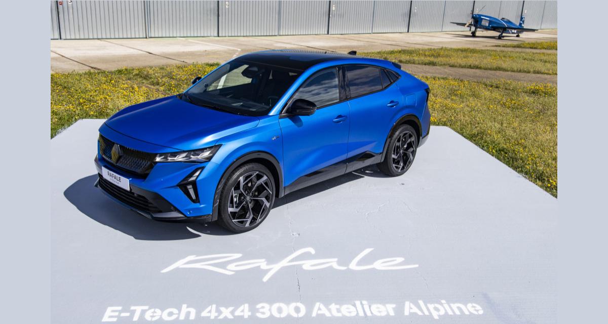 PHEV : le Renault Rafale E-Tech 4x4 300 ch a un prix