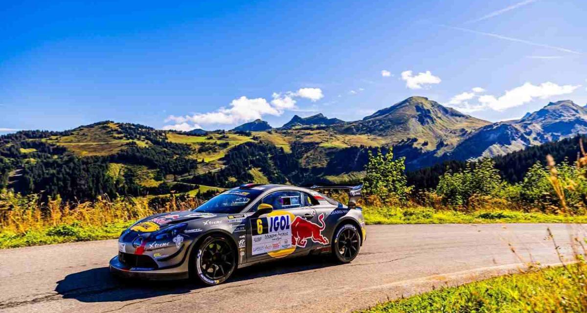 Sebastien Loeb s'impose au Rallye du Mont-Blanc sur Alpine