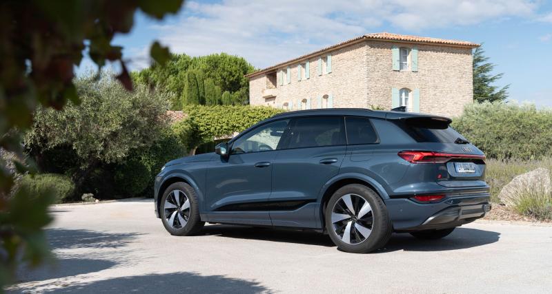 Essai Audi Q6 e-tron de 387 ch - Plus petit qu’un Q8 e-tron