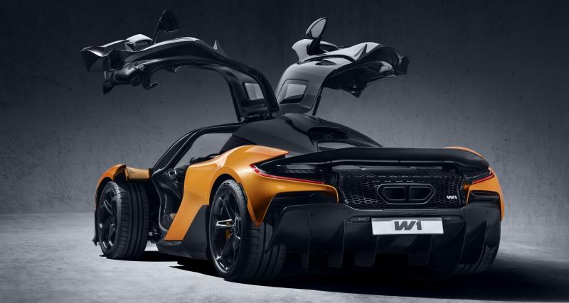 La McLaren W1 veut être l'héritière de la F1 - Plus légère qu'une Renault 5 E-Tech