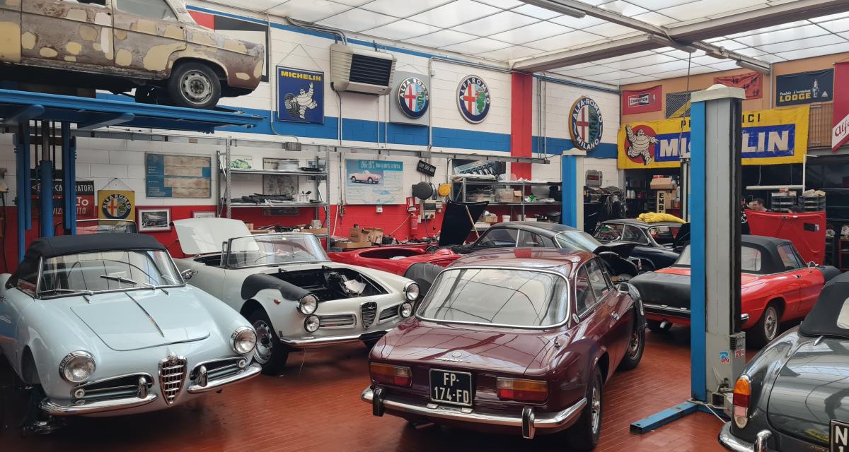 Découverte : Officine Alfa Romeo Bergia à Pinerolo