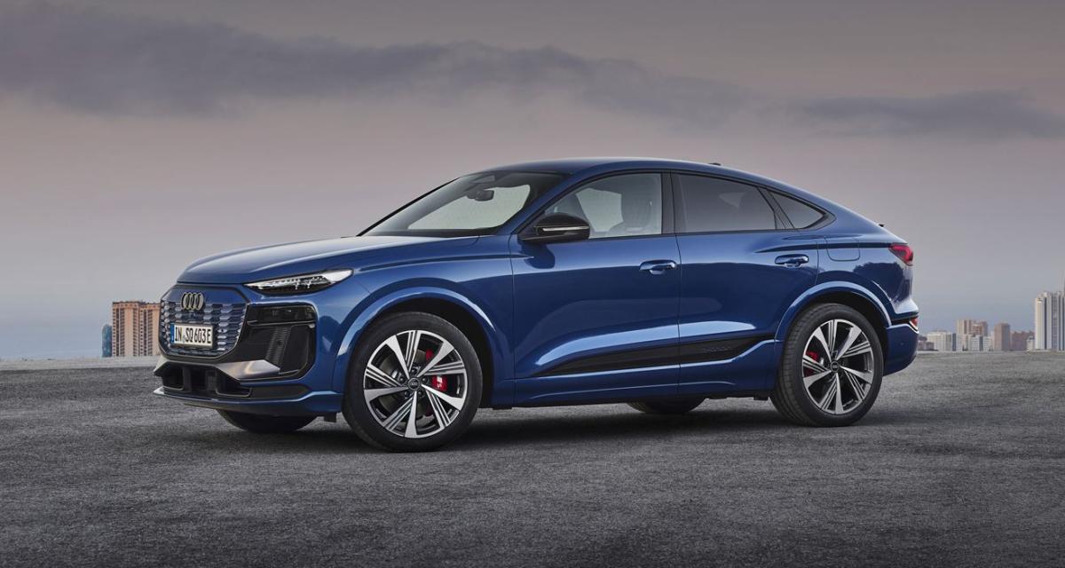 Mondial 2024 : Audi Q6 Sportback e-tron et SQ6 Sportback