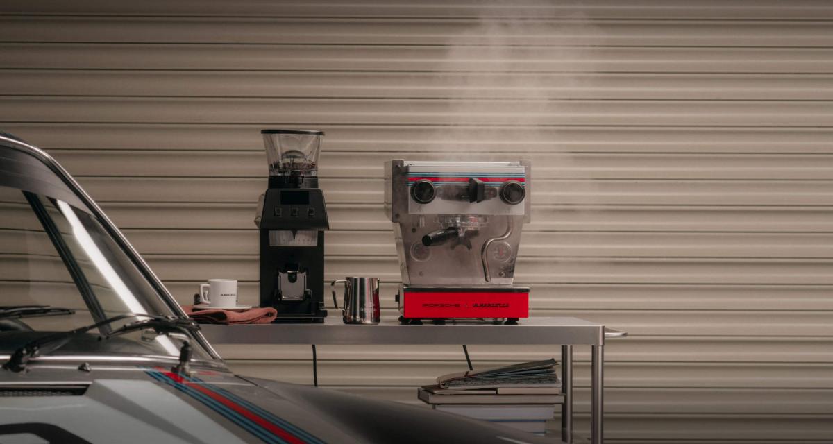 Insolite : offrez-vous une machine à café Porsche Martini