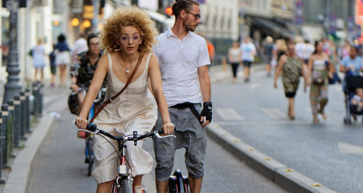 Vélos, gyropode, piétons...