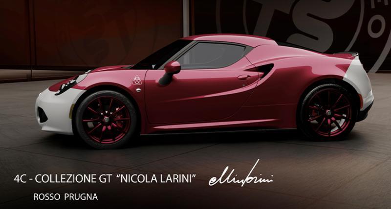  - Alfa Romeo 4C "GT Nicola Larini" par Stellantis Heritage