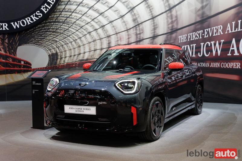  - Mini JCW 100% électrique, Mini Aceman JCW Mondial 2024