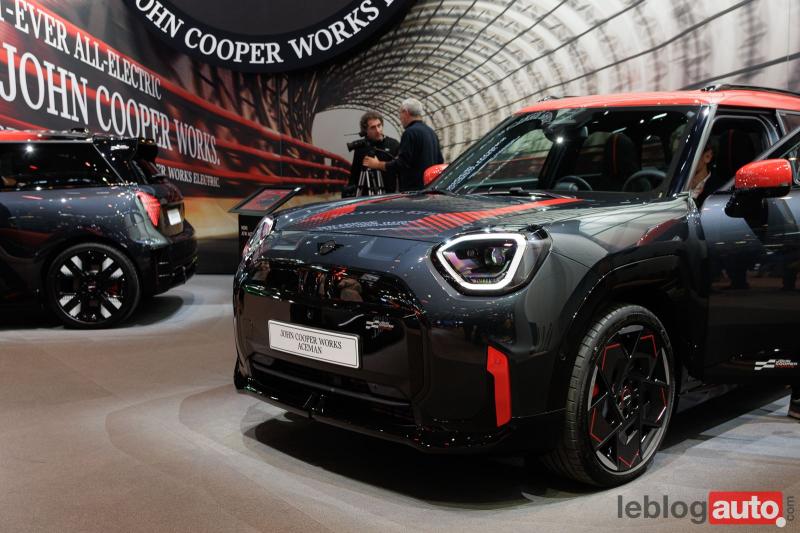  - Mini JCW 100% électrique, Mini Aceman JCW Mondial 2024