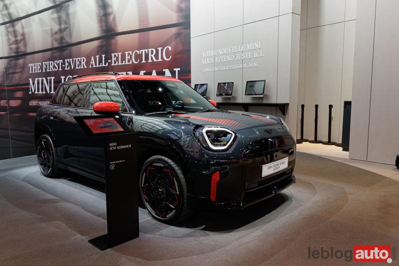  - Mini JCW 100% électrique, Mini Aceman JCW Mondial 2024