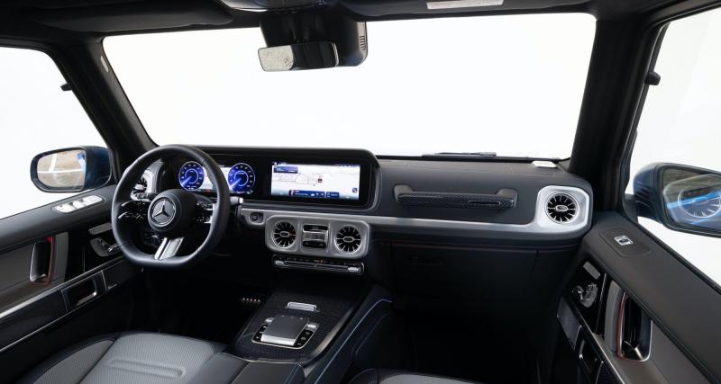 Essai Mercedes G580 de 587 ch - Un intérieur ultra-moderne