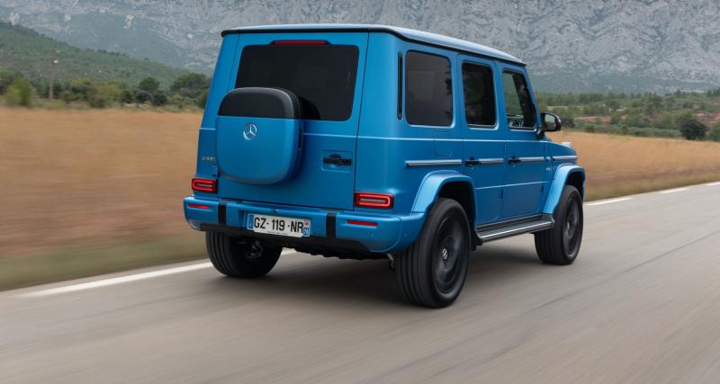 Essai Mercedes G580 de 587 ch - Plus à l'aise sur route qu'auparavant